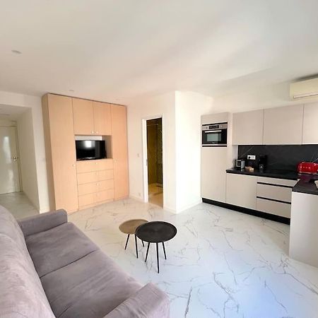Joli Studio - Studio Neuf Terrasse Clim Wi-Fi 2 Min. Des Plages Antibes Zewnętrze zdjęcie